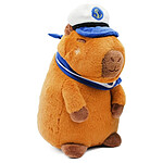 Capybara - Peluche Capybara Capy Captain 23 cm Capybara - Peluche Capybara Capy Captain 23 cm