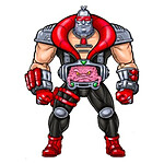 Tortues Ninja x G.I. Joe - Figurine Crossover Classics Krang Droid x Destro 12 cm