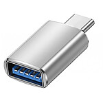 Blue Star Adaptateur OTG USB-C Mâle vers USB 3.0 Femelle Argent