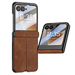 Avizar Coque pour Motorola Razr 70 avec Verre Trempé Écran Externe Antichoc