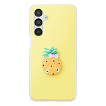 Avizar Coque pour Galaxy A16 avec Motif Ananas en Relief 3D et Contour Surélevé