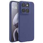 Avizar Coque pour Motorola Moto G87 Anti-traces avec Boutons Redessinés