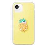 Avizar Coque pour iPhone 17e avec Motif Ananas en Relief 3D et Contour Surélevé Avizar Coque pour iPhone 17e avec Motif Ananas en Relief 3D et Contour Surélevé