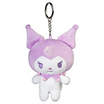 Sanrio - Porte-clés peluche Kuromi Kawaii 12 cm Sanrio - Porte-clés peluche Kuromi Kawaii 12 cm