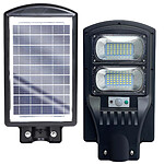Avizar Lampadaire Solaire 100W avec Capteur crépusculaire et Détecteur de Mouvement