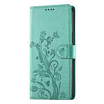 Avizar Étui Portefeuille pour Honor 600 Motif Floral avec Support Video Avizar Étui Portefeuille pour Honor 600 Motif Floral avec Support Video