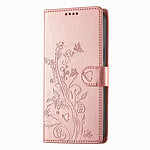 Avizar Étui Portefeuille pour Honor 600 Motif Floral avec Support Video Avizar Étui Portefeuille pour Honor 600 Motif Floral avec Support Video