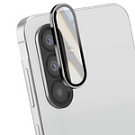 Blue Star Verre d'Objectif Caméra pour Galaxy A56 Conception Monobloc avec Applicateur Noir / Transparent
