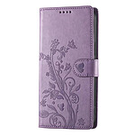 Avizar Étui Portefeuille pour Honor 600 Motif Floral avec Support Video Avizar Étui Portefeuille pour Honor 600 Motif Floral avec Support Video