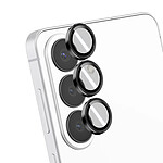 Blue Star Protection d'Objectif Caméra pour Galaxy S26 avec Applicateur Noir / Transparent