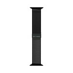 Decoded Bracelet Milanais pour Apple Watch 38 / 40 / 41 / 42mm en Acier Inoxydable Noir