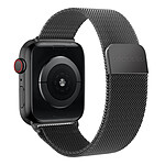 Decoded Bracelet Milanais pour Apple Watch 44 / 45 / 46 / 49mm en Acier Inoxydable Noir
