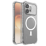 iMak Coque pour Honor 600 Antichoc avec Anneau Magnétique Transparent iMak Coque pour Honor 600 Antichoc avec Anneau Magnétique Transparent