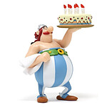 Astérix - Figurine Obélix Joyeux Anniversaire 8,5 cm