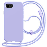 Avizar Coque pour iPhone 16e en Silicone avec Cordon en Nylon Tressé Ajustable Avizar Coque pour iPhone 16e en Silicone avec Cordon en Nylon Tressé Ajustable