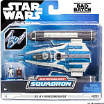 Star Wars - Véhicule Moyen BTL-B Y-wing Starfighter with Clone Captain Rex 13 cm Star Wars - Véhicule Moyen BTL-B Y-wing Starfighter with Clone Captain Rex 13 cm