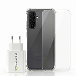 Avizar Pack Accessoires Coque Verre et Chargeur pour Samsung Galaxy A17 Avizar Pack Accessoires Coque Verre et Chargeur pour Samsung Galaxy A17