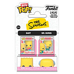 Les Simpson - Pack 2 figurines Bitty POP! B & Mr. B 2 cm