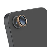 Zanaé Verre Trempé Caméra pour iPhone 16e Antichoc Qualité Photo Inchangée Dorée