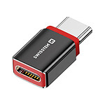 Swissten Bloqueur de Données USB-C Anti Piratage avec Charge Rapide 240W Noir Swissten Bloqueur de Données USB-C Anti Piratage avec Charge Rapide 240W Noir