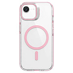 Zanaé Coque pour iPhone 16e Série Hooke MagSafe avec Cache Caméra Stand Rose Zanaé Coque pour iPhone 16e Série Hooke MagSafe avec Cache Caméra Stand Rose