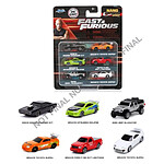Fast & Furious - Pack de 6 Nano Cars Fast & Furious