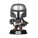 Star Wars: The Mandalorian and Grogu - Figurine POP! The Mandalorian (Dual Wield) 9 cm Star Wars: The Mandalorian and Grogu - Figurine POP! The Mandalorian (Dual Wield) 9 cm