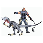 G.I. Joe Classified Series - Pack 2 figurines N°196 Professor Rottclaw & Cobra Deinonychus 15 cm