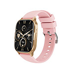 XO Montre Connectée Bluetooth 5.3 IP67 260mAh avec Écran AMOLED 2.01" Modèle J10 Rose XO Montre Connectée Bluetooth 5.3 IP67 260mAh avec Écran AMOLED 2.01" Modèle J10 Rose