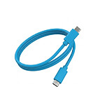 Jaym Câble USB-C vers USB-C PD 60W 3A Charge et Synchronisation Collection POP 1.5m Bleu