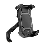 LinQ Support Rétroviseur pour Scooter / Moto avec Verrouillage Auto et Amortisseurs Noir