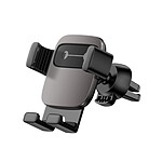Partel Support Voiture pour Smartphone avec Fixation Grille Rotative 360° Noir