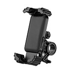 LinQ Support de Téléphone Guidon Vélo / Moto avec Loquet Mécanique et Rotation 360° Noir