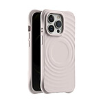 Jaym Coque pour iPhone 16 Pro Max série Circle MagSafe avec Coins Renforcés Rose clair