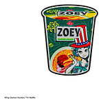 KPop Demon Hunters - Pin's Zoey Hamburger Noodles KPop Demon Hunters - Pin's Zoey Hamburger Noodles