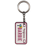 Barbie - Porte-clés plaque d'immatriculation Barbie Édition Limitée Barbie - Porte-clés plaque d'immatriculation Barbie Édition Limitée