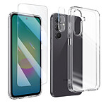 Avizar Protection Intégrale pour Galaxy A27 Coque Silicone Verre Écran et Caméra Avizar Protection Intégrale pour Galaxy A27 Coque Silicone Verre Écran et Caméra