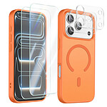 Avizar Pack Coque MagSafe iPhone 17 Pro avec 2 Verres Trempés et 2 Protection Caméra Avizar Pack Coque MagSafe iPhone 17 Pro avec 2 Verres Trempés et 2 Protection Caméra