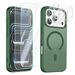 Avizar Pack Coque MagSafe iPhone 17 Pro avec 2 Verres Trempés et 2 Protection Caméra Avizar Pack Coque MagSafe iPhone 17 Pro avec 2 Verres Trempés et 2 Protection Caméra