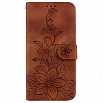 Avizar Étui portefeuille pour Galaxy A27 Motif Fleur de Lys avec Fonction Support Avizar Étui portefeuille pour Galaxy A27 Motif Fleur de Lys avec Fonction Support