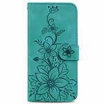 Avizar Étui portefeuille pour Galaxy A27 Motif Fleur de Lys avec Fonction Support Avizar Étui portefeuille pour Galaxy A27 Motif Fleur de Lys avec Fonction Support