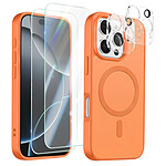 Avizar Pack Coque MagSafe iPhone 16 Pro avec 2 Verres Trempés et 2 Protection Caméra Avizar Pack Coque MagSafe iPhone 16 Pro avec 2 Verres Trempés et 2 Protection Caméra
