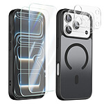 Avizar Pack Coque MagSafe iPhone 17 Pro avec 2 Verres Trempés et 2 Protection Caméra