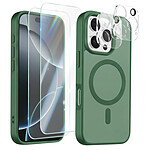 Avizar Pack Coque MagSafe iPhone 16 Pro avec 2 Verres Trempés et 2 Protection Caméra Avizar Pack Coque MagSafe iPhone 16 Pro avec 2 Verres Trempés et 2 Protection Caméra