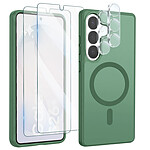 Avizar Coque MagSafe pour Galaxy S26 avec 2 Verres Trempés et 2 Films Protection Caméra Avizar Coque MagSafe pour Galaxy S26 avec 2 Verres Trempés et 2 Films Protection Caméra