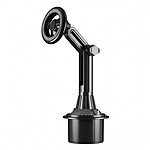 Avizar Support Voiture Magnétique pour Smartphone sur Porte-Gobelet Rotative 360°