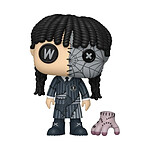 Mercredi - Figurine POP! Mercredi Patchwork avec la Chose 9 cm
