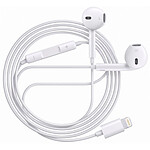 Avizar Écouteurs pour iPhone 14 Pro Filaires Lightning avec Micro intégré Blanc Avizar Écouteurs pour iPhone 14 Pro Filaires Lightning avec Micro intégré Blanc