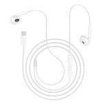 Maxlife Écouteurs Filaires USB-C 1.2m avec Télécommande et Micro Son Immersif Blanc Maxlife Écouteurs Filaires USB-C 1.2m avec Télécommande et Micro Son Immersif Blanc