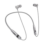 LinQ Écouteurs Sans Fil Bluetooth Sport Tour de Cou Magnétique Autonomie 24h Argent LinQ Écouteurs Sans Fil Bluetooth Sport Tour de Cou Magnétique Autonomie 24h Argent